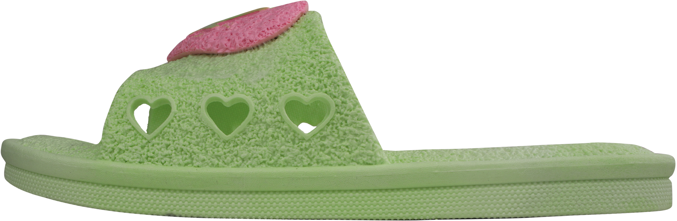 دمپایی زنانه حمام مدل Love کد 19 رنگ سبز